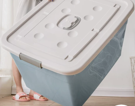 【出】收纳箱 塑料特大号收纳箱加厚收纳盒衣...