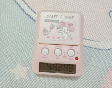 日本三丽鸥美乐蒂电子计时器? 使用次数极少...