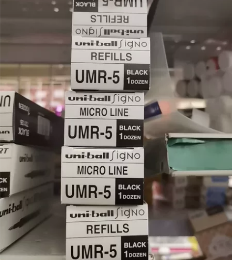 日本三菱UMR-5笔芯 适用UM-100水...