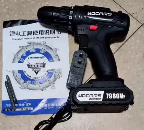 闲置出几个全新的手电钻，工业级超大功率手电...