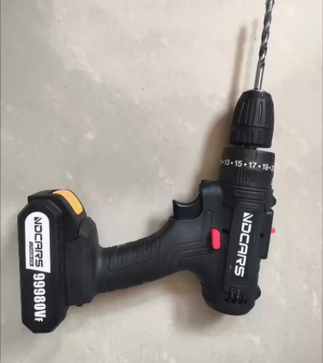 闲置2把全新手钻德国进口充电钻锂电冲击钻大...