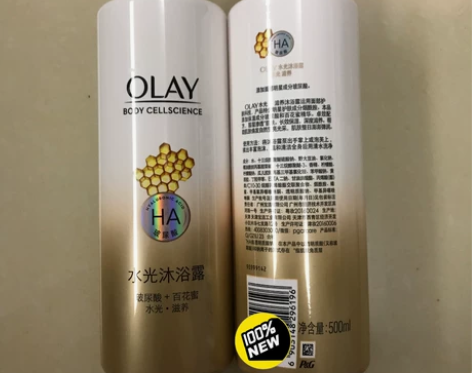 玉兰油水光沐浴露玻尿酸+百花蜜500ml ...