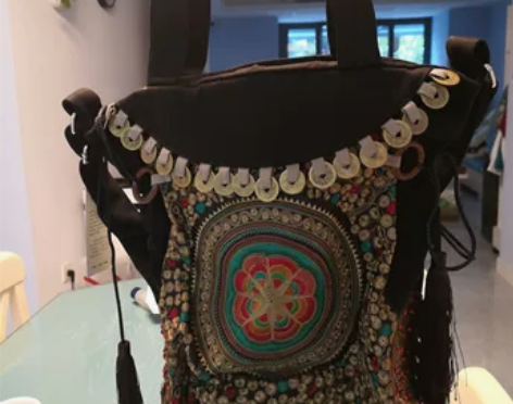 民族风  特色 单肩包/双肩包~ 两种背法...