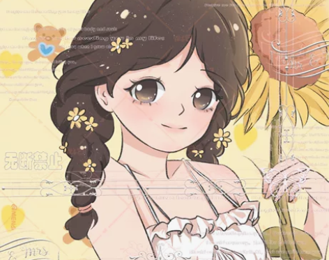 可爱手绘Q版定制头像约稿｜情侣头像 来图定...