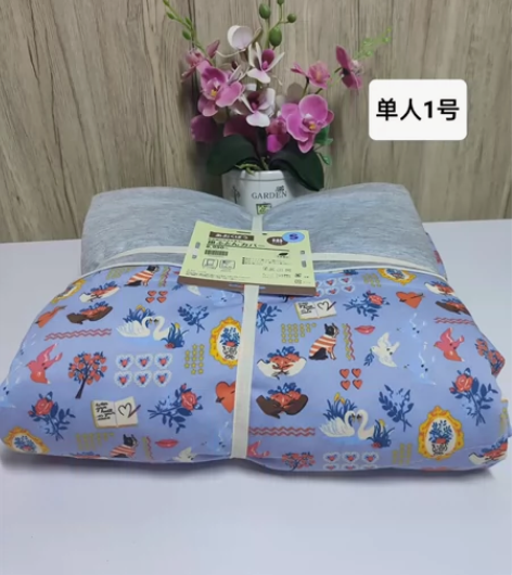 无印风格针织棉夏被天竺棉夏被单人夏被 被罩...