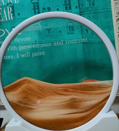 【便宜出】创意3D流沙画摆件创意礼品生日解...