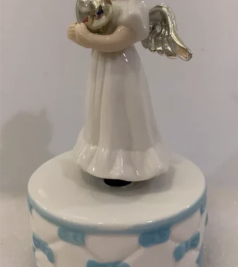 【小天使音乐铃】 陶瓷制品，纯手工艺品，完...