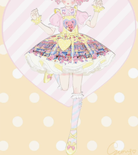 【接】平涂/Lolita/立绘/少女/oc...