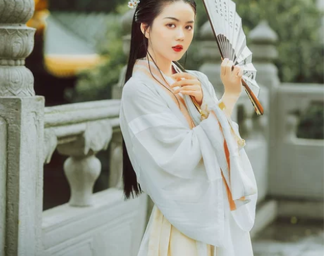 忍冬藤 花朝记原创设计 汉服女装襦裙 晋制...