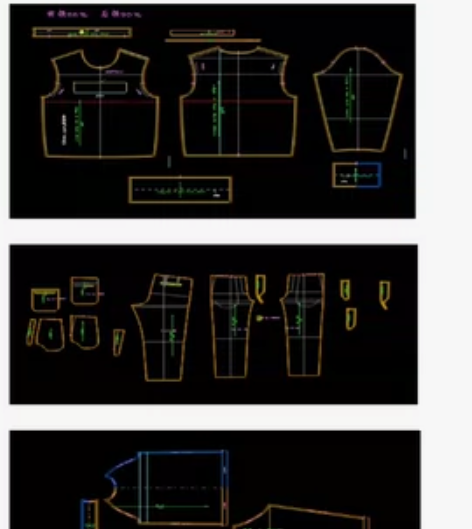 ET 服装纸样制版、来样推码 专业制版,质...