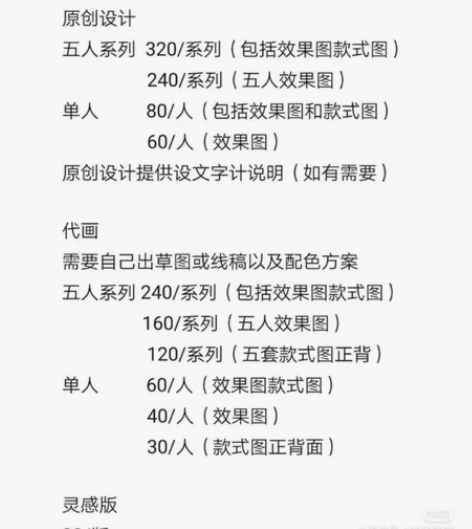 服装设计款式图，效果图 方案册制作 PPT...