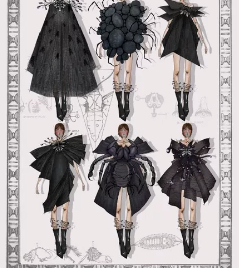 服装效系列效果图代画 根据质量要求定价 现...