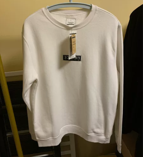 i.t CHOCOOLATE白色潮流长袖卫...