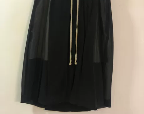 暗黑绣标男低Rick Owens五分裤短裤...