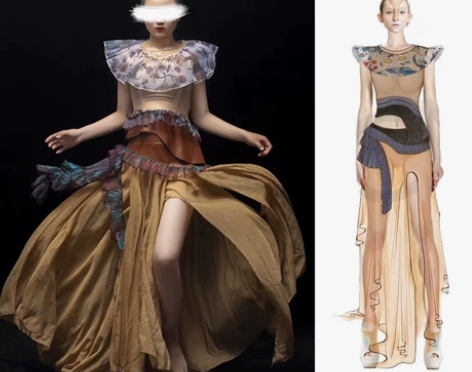 服装效果图制作服装打板成衣定制服装系列成衣...