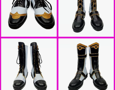 cosplay鞋偶像梦幻祭cos鞋定制朱樱...