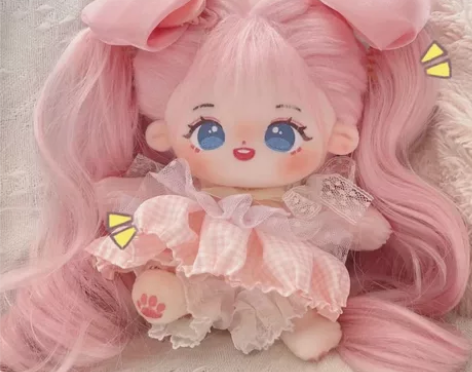 正版青橙棉花娃娃衣服20cm无属性库洛米阿...