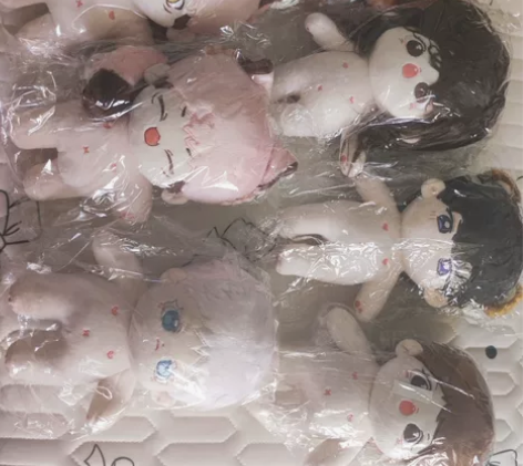 退坑出 棉花娃娃 出几个全新未拆   具体...