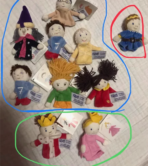 特价！外贸手偶指偶，指头大小 带水洗标，有...