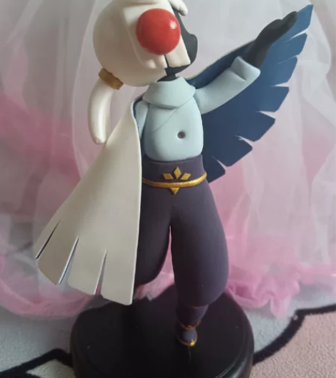 光遇手办白鸟 手办是黏土做的，会有些许瑕疵...