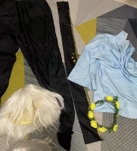 光遇cos服，有平菇和正太的假发L码 不包...