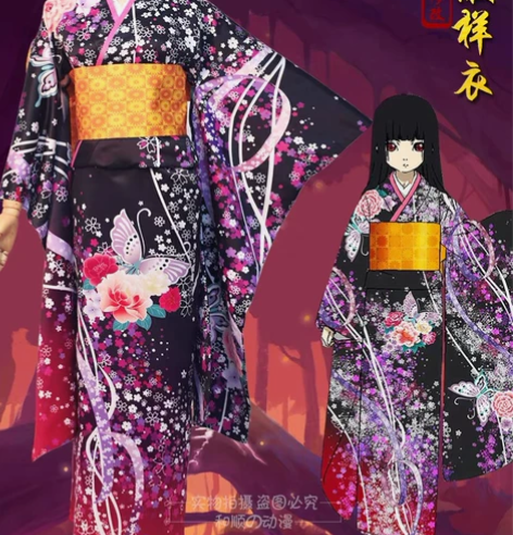 地狱少女第四季 宵伽 阎魔爱cos和服大全...