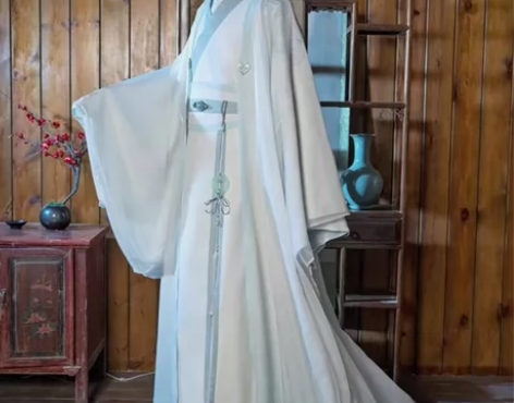 悠窝窝家绝版蓝忘机cos服，有抹额，从前娘...