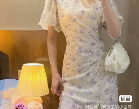 【出##amp；amp；换】改良碎花复古国...