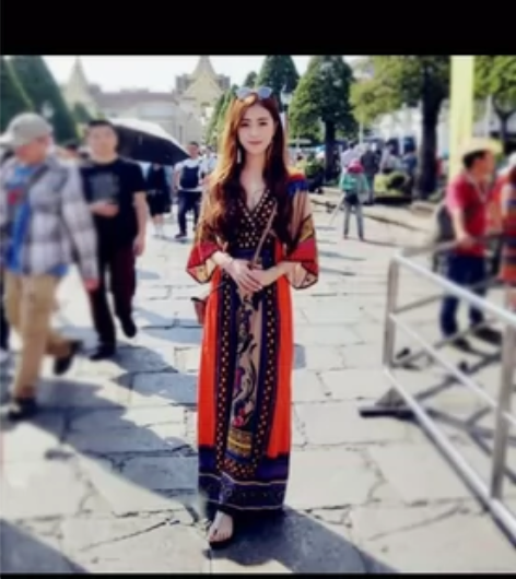 民族风沙滩裙女三亚海边度假波西米亚长裙大码...