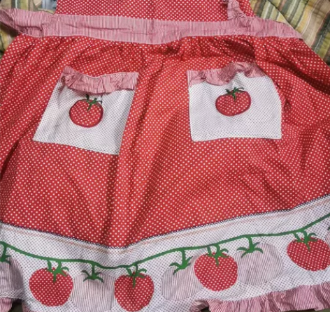 居家围裙lotita风格围兜裙工作服 全新...