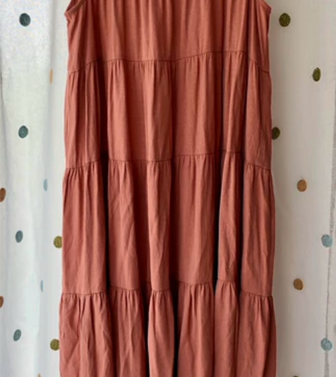 axes femme日系蛋糕大裙摆长裙，可...