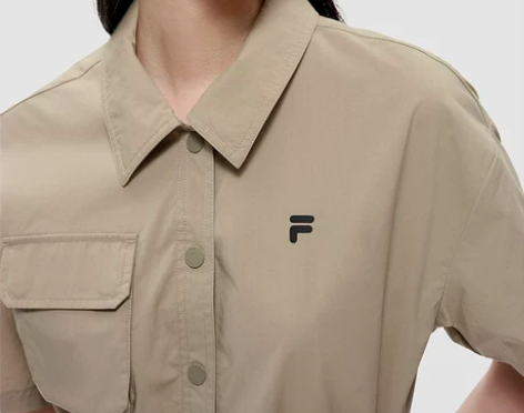 潮牌女子梭织连衣裙夏季新款时尚宽松衬衫裙