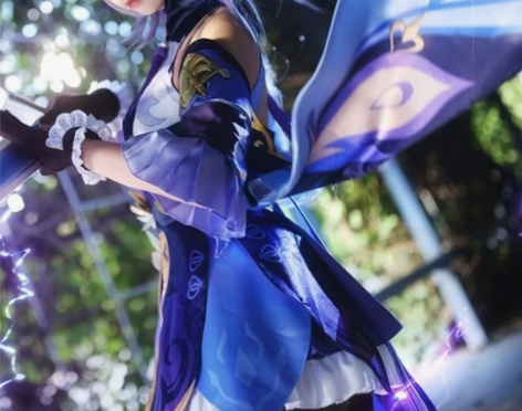 【厂家现货直销】原神cos服初始五星刻晴c...