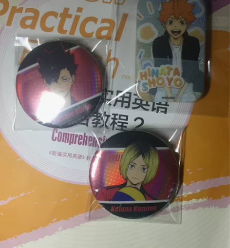 星河动漫排球少年正版授权动漫周边人物立牌亚...