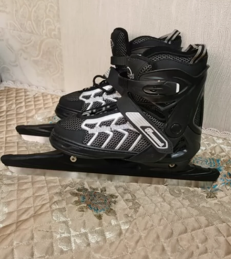 滑冰鞋 速滑冰刀 加绒冰刀 38-41码鞋...