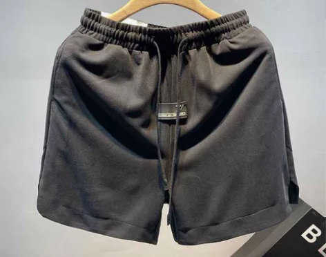 2023新款休闲短裤男士夏季薄款美式潮牌五...