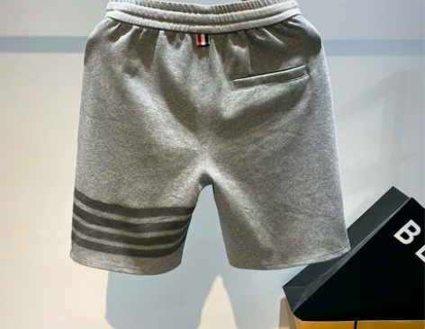 灰色运动短裤男夏季潮流牌棉ins高街五分裤...
