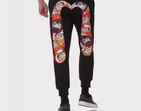 evisu达摩休闲裤 L码 黑色 只穿过一次