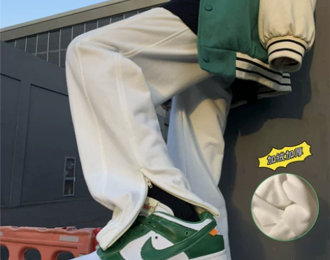 卫裤男秋春秋新款ulzzang裤子港风宽松...