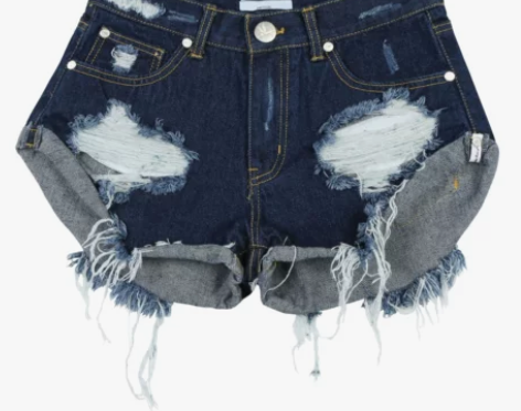 地球家深色牛仔，尺寸:S  超显腿长 全店...