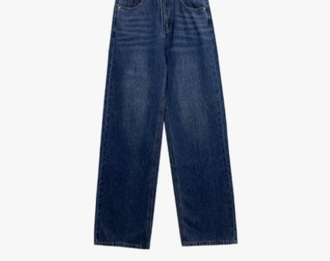 牛仔裤女夏季2022年新款韩版高腰宽松显瘦...