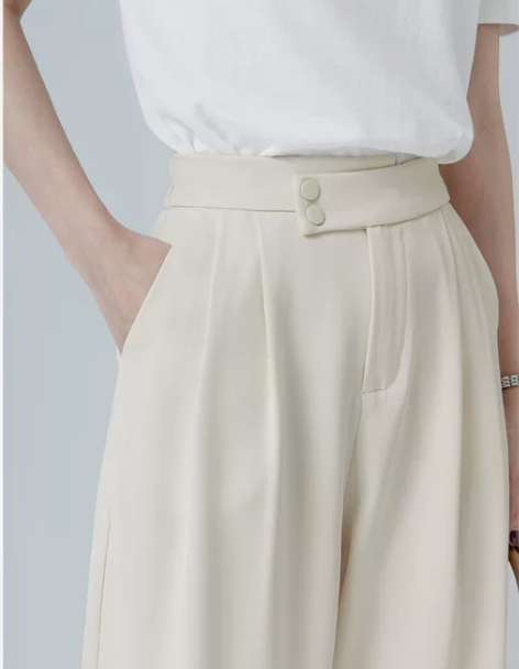 高腰休闲裤 长裤高腰桂儿 SPH抗皱Q弹 ...