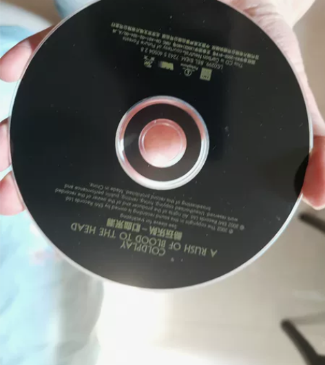 酷玩乐队 心血来潮 正版cd 无包装。