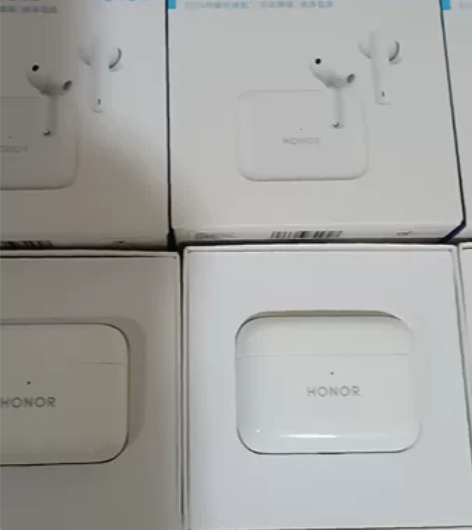 荣耀Earbuds2SE兰牙耳机，门店展示...