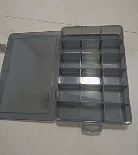 零件盒透明盒子收纳盒 全新 2个包邮