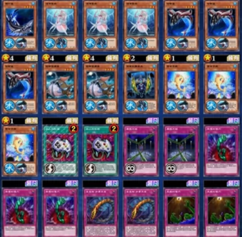 决斗链接国服水产红坑多 泛用基本都有2链子...