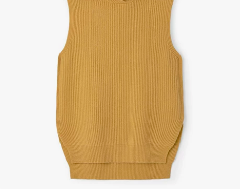 D家 7针羊绒羊毛针织背心 S3047...