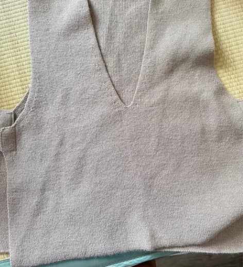 ASM ANNA网红安娜家针织马甲背心春秋...