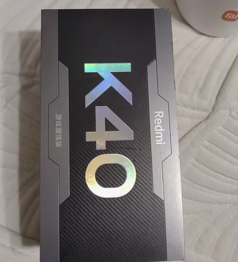 红米k40游戏增强版包装盒。盒子，说明书，...