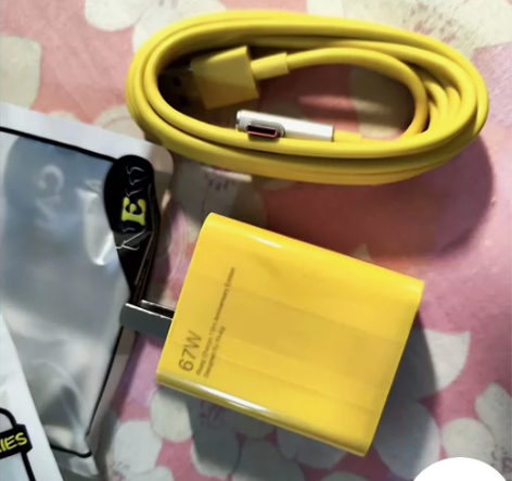 红米适用红米K40游戏增强版充电器头67W...